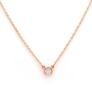 Tiffany & Co. 18K Rose Gold Elsa Peretti 0.10ct Diamond by The Yard